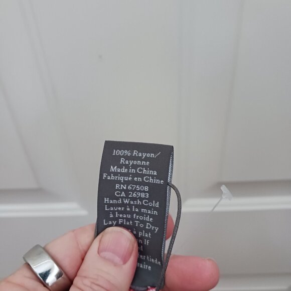 New Vince Camuto Ladies Orange Multicolor Sarong Cover Up Beach Wear One Size - Picture 4 of 5